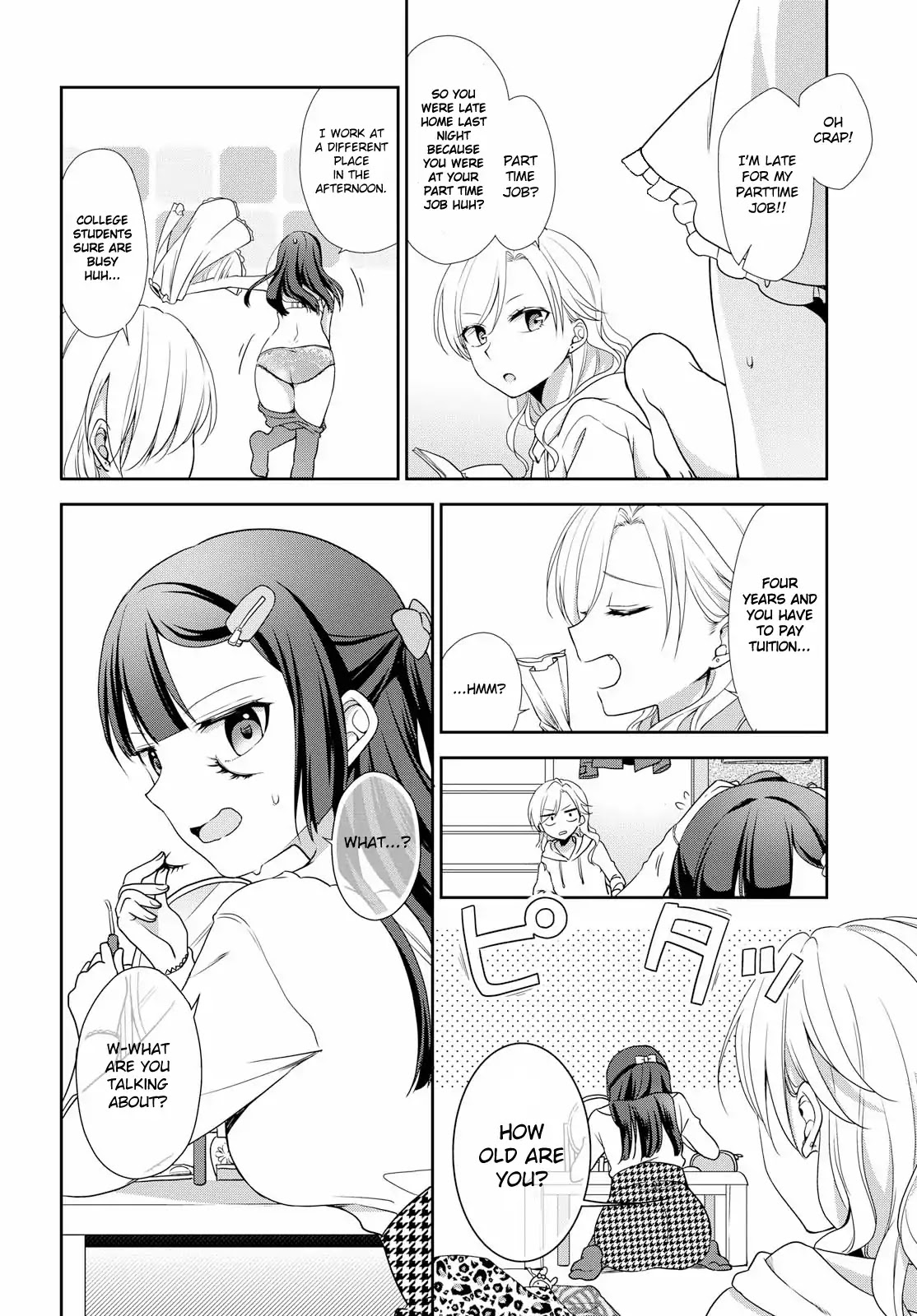 Tachibanakan Triangle Chapter 32 page 8 - Chapter 32: The one thinking about the future and the one on her mind
