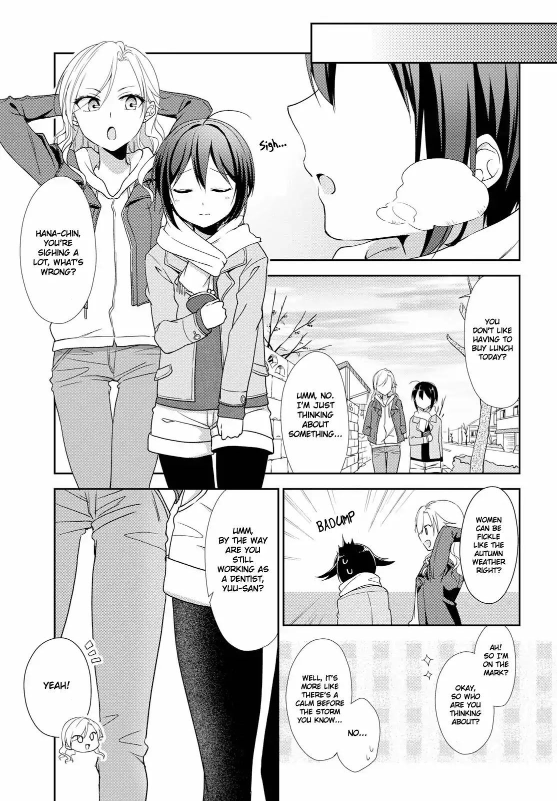 Tachibanakan Triangle Chapter 32 page 9 - Chapter 32: The one thinking about the future and the one on her mind