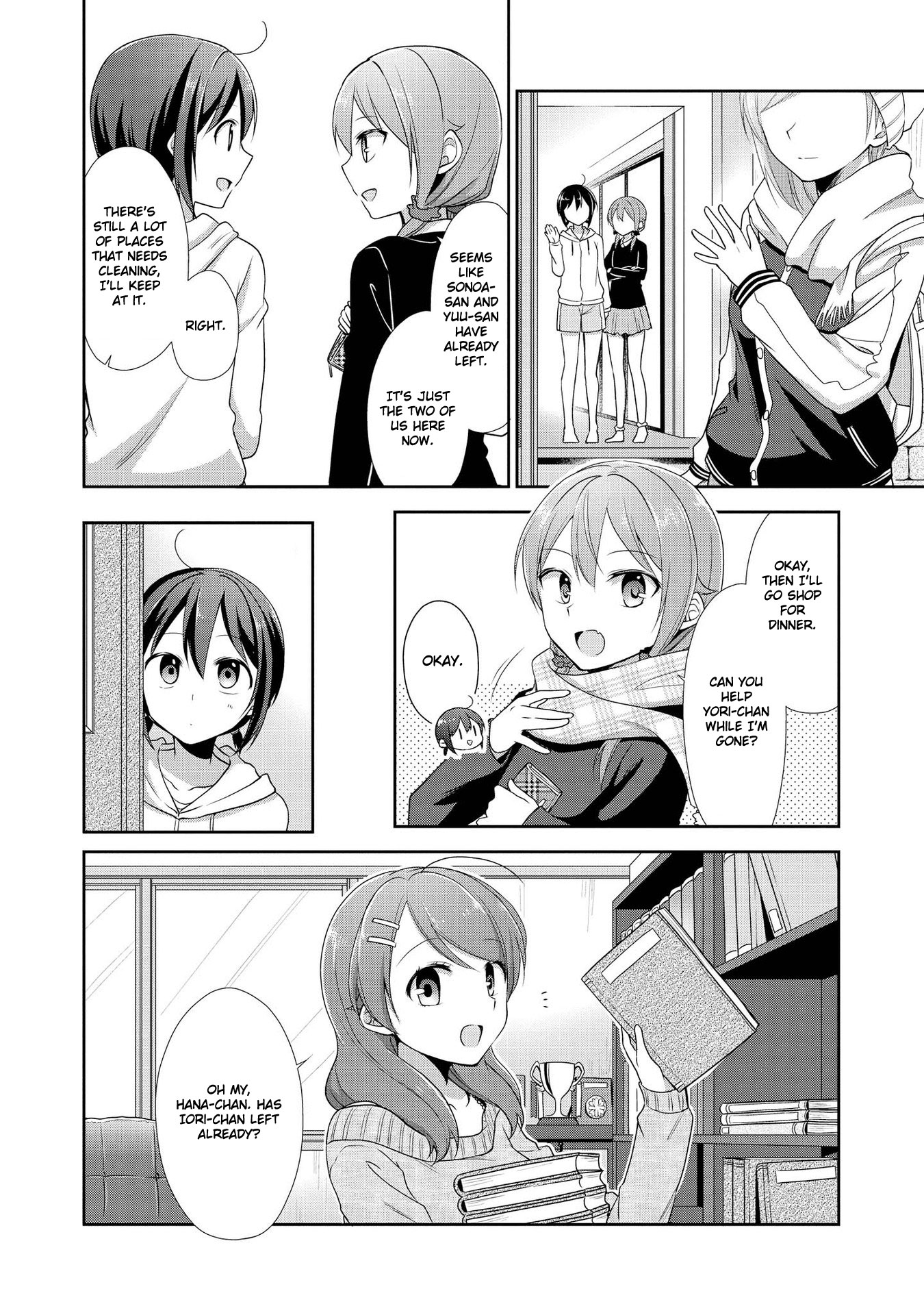 Tachibanakan Triangle Chapter 33 page 10 - Chapter 33: Fujiwara Yoriko Has Faith In Her