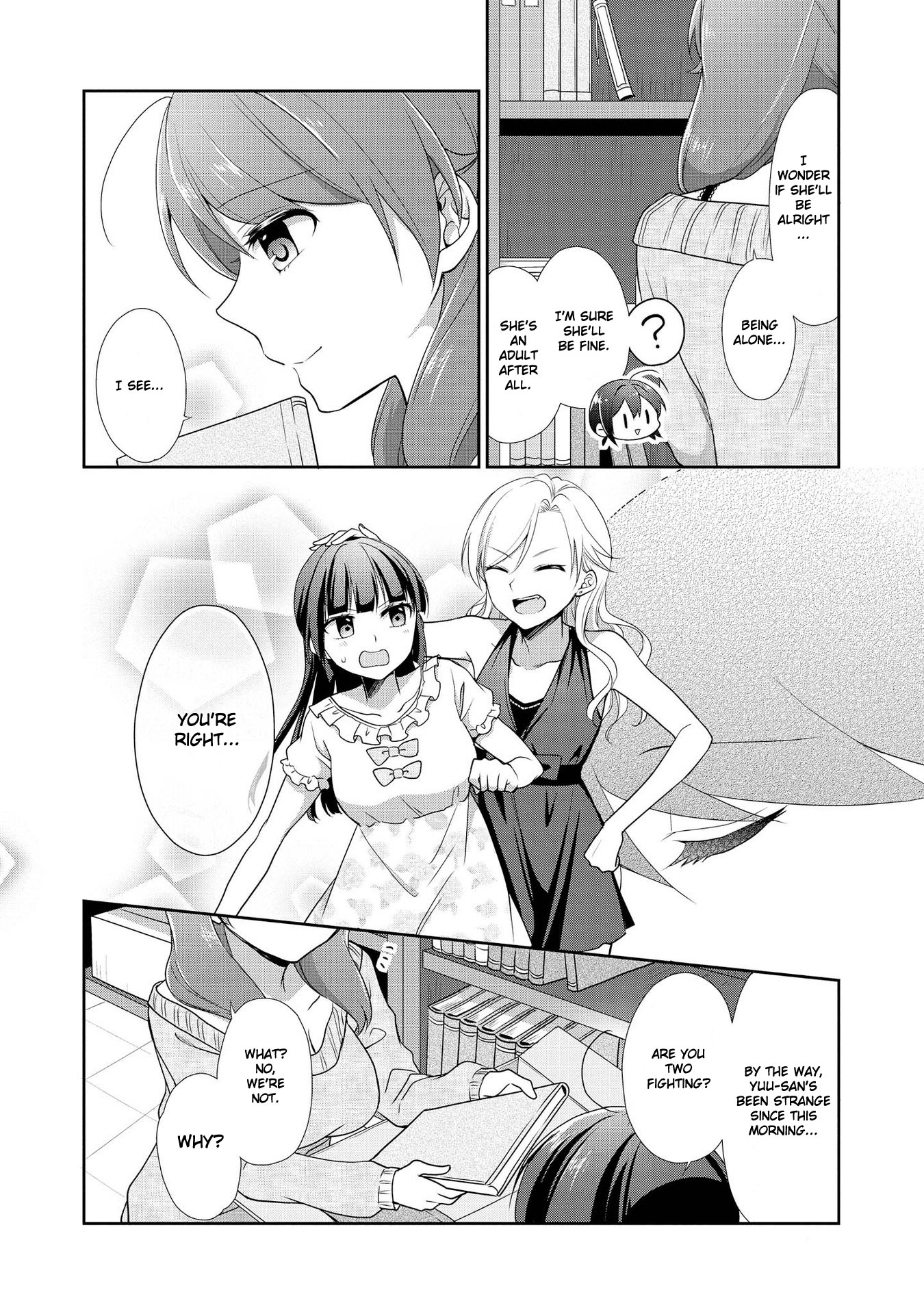 Tachibanakan Triangle Chapter 33 page 12 - Chapter 33: Fujiwara Yoriko Has Faith In Her