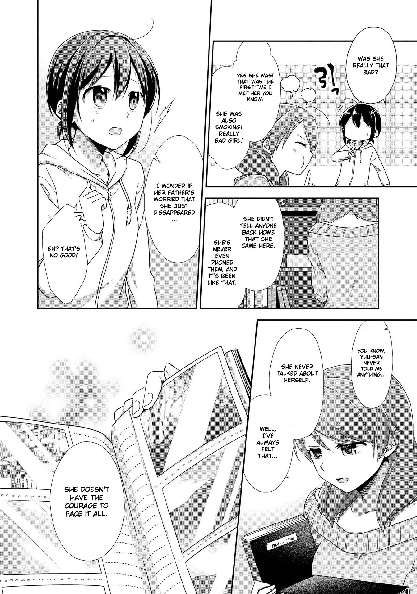 Tachibanakan Triangle Chapter 33 page 14 - Chapter 33: Fujiwara Yoriko Has Faith In Her