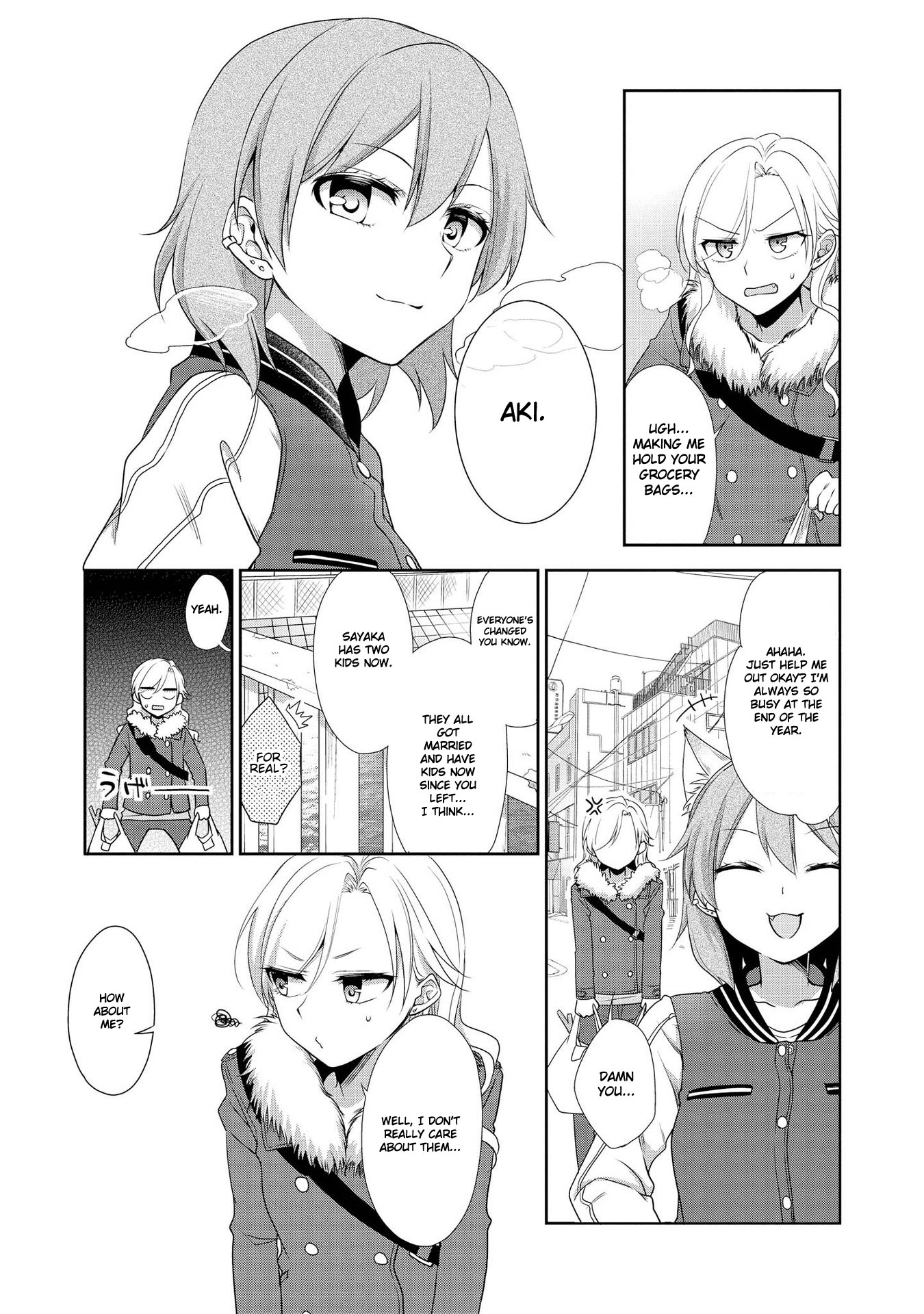 Tachibanakan Triangle Chapter 33 page 19 - Chapter 33: Fujiwara Yoriko Has Faith In Her