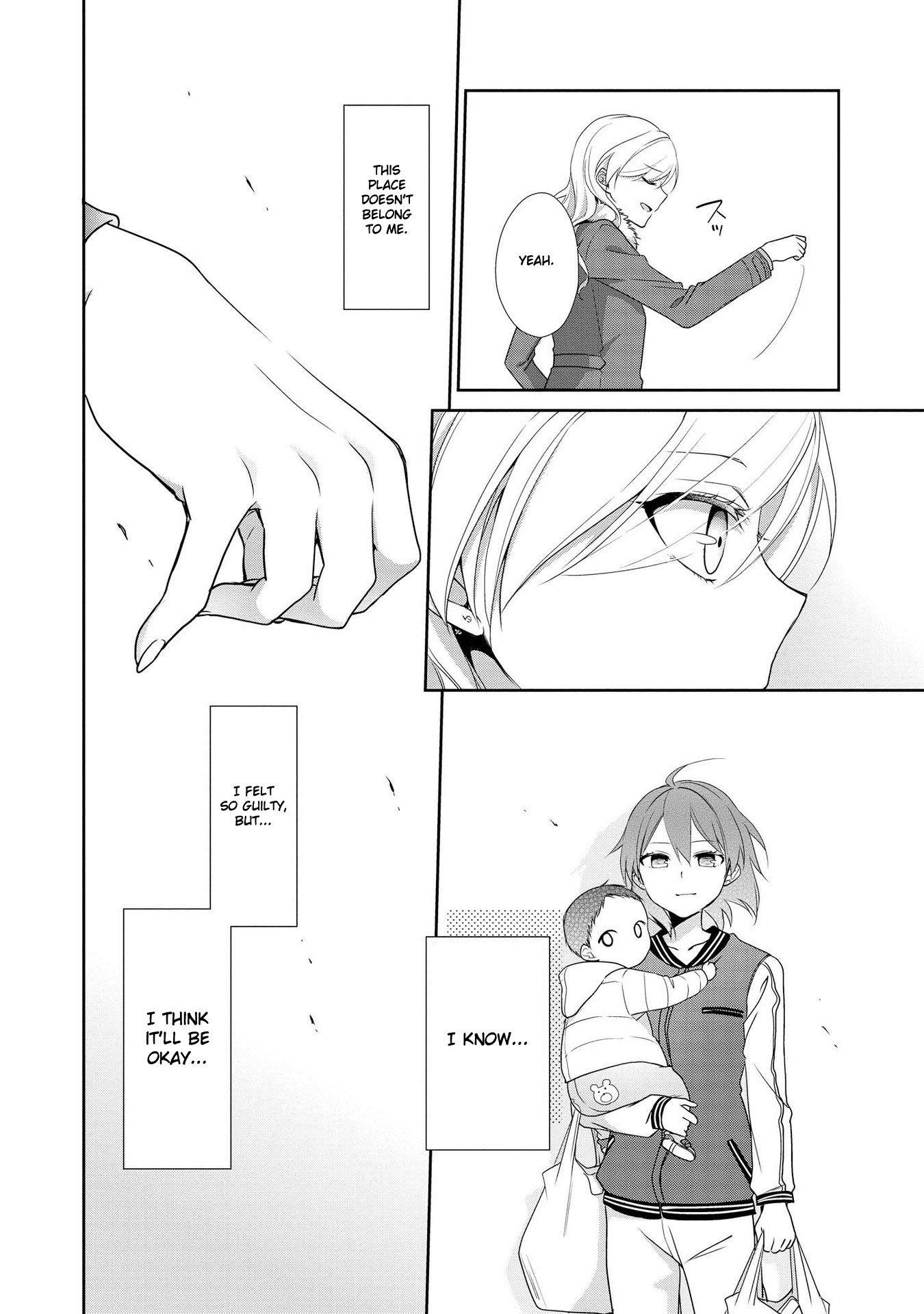 Tachibanakan Triangle Chapter 33 page 24 - Chapter 33: Fujiwara Yoriko Has Faith In Her