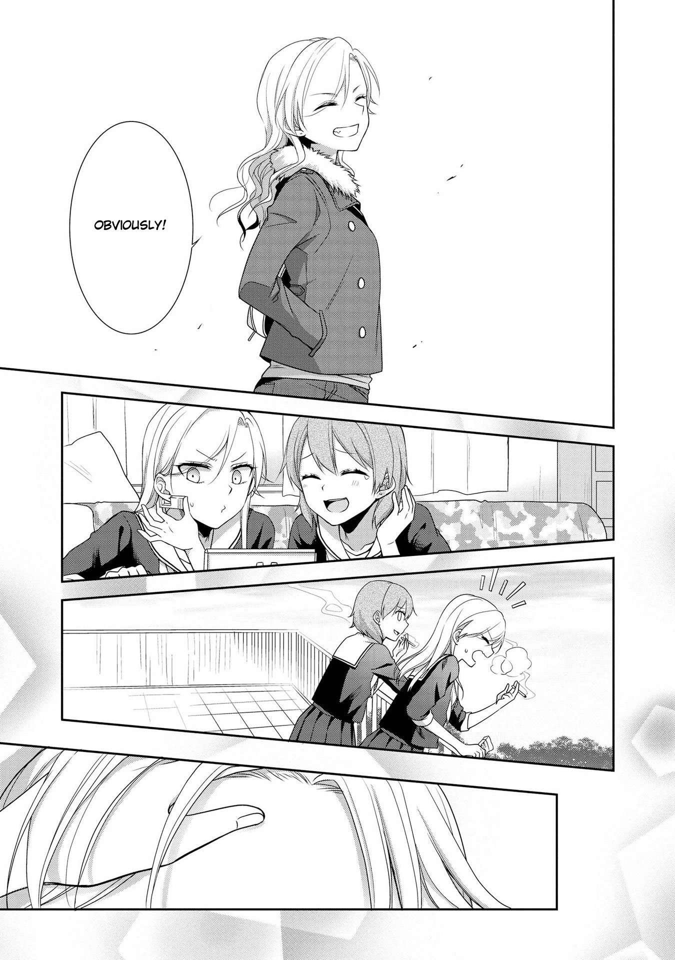 Tachibanakan Triangle Chapter 33 page 25 - Chapter 33: Fujiwara Yoriko Has Faith In Her