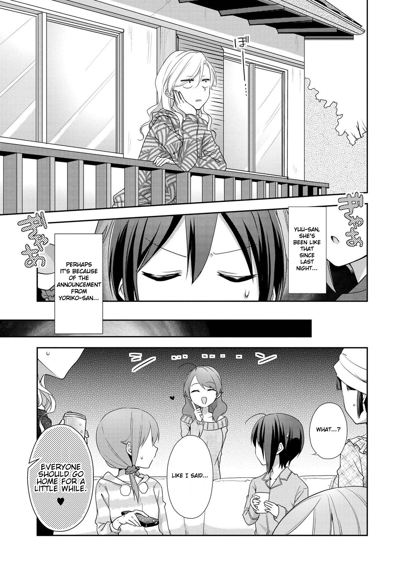 Tachibanakan Triangle Chapter 33 page 5 - Chapter 33: Fujiwara Yoriko Has Faith In Her