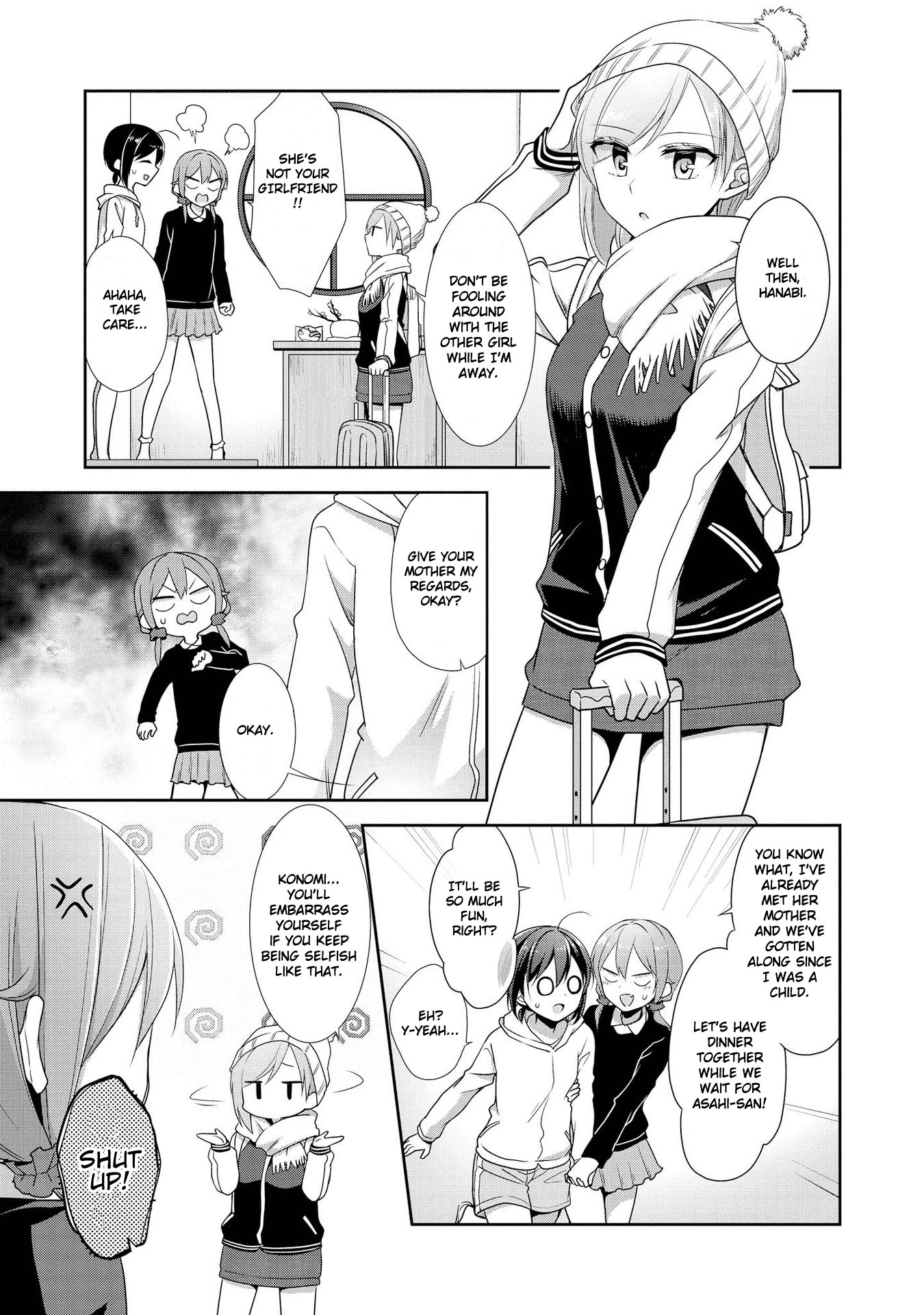 Tachibanakan Triangle Chapter 33 page 9 - Chapter 33: Fujiwara Yoriko Has Faith In Her