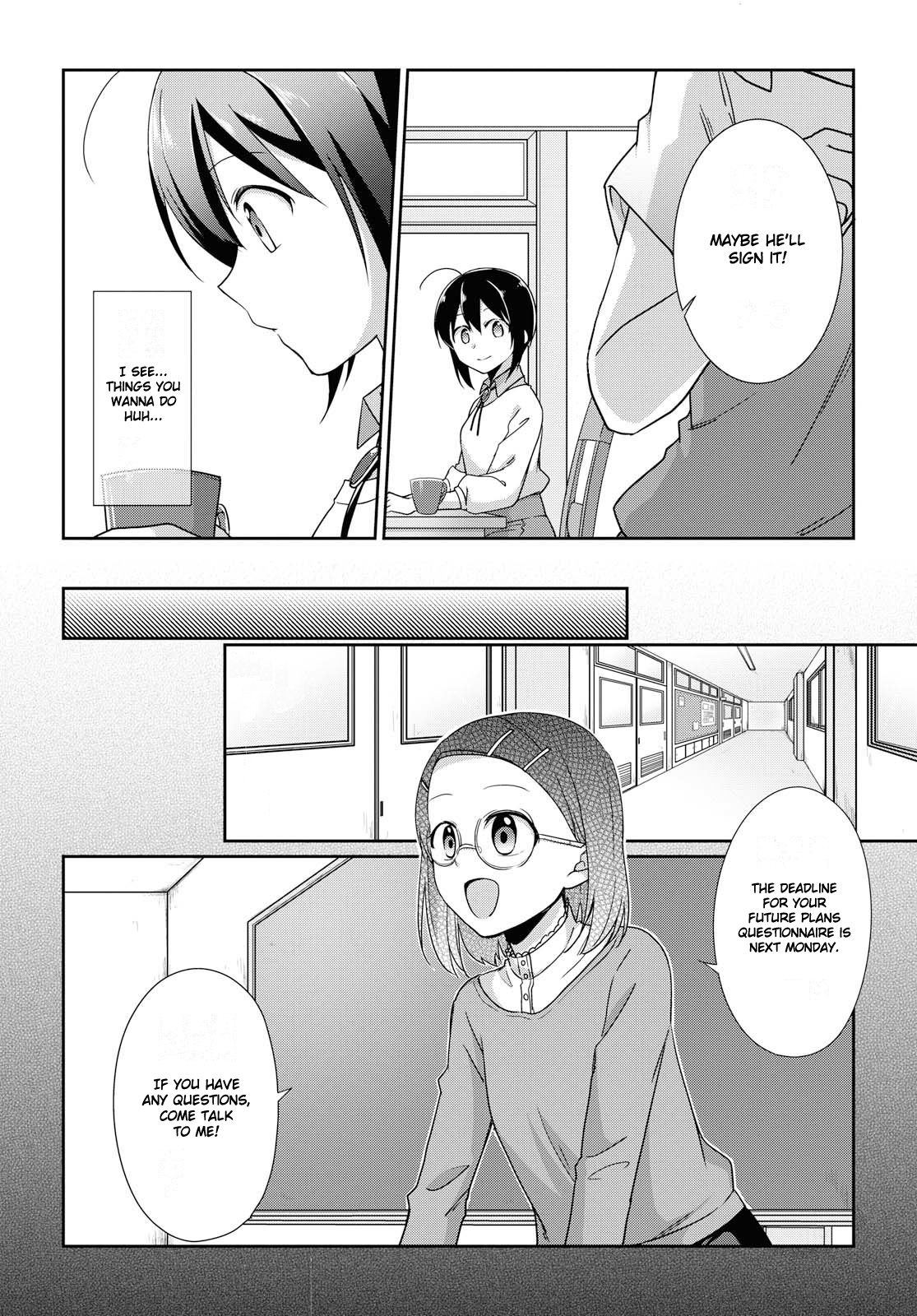 Tachibanakan Triangle Chapter 34 page 12 - Chapter 34: A Difficult Decision For Takamura Iori