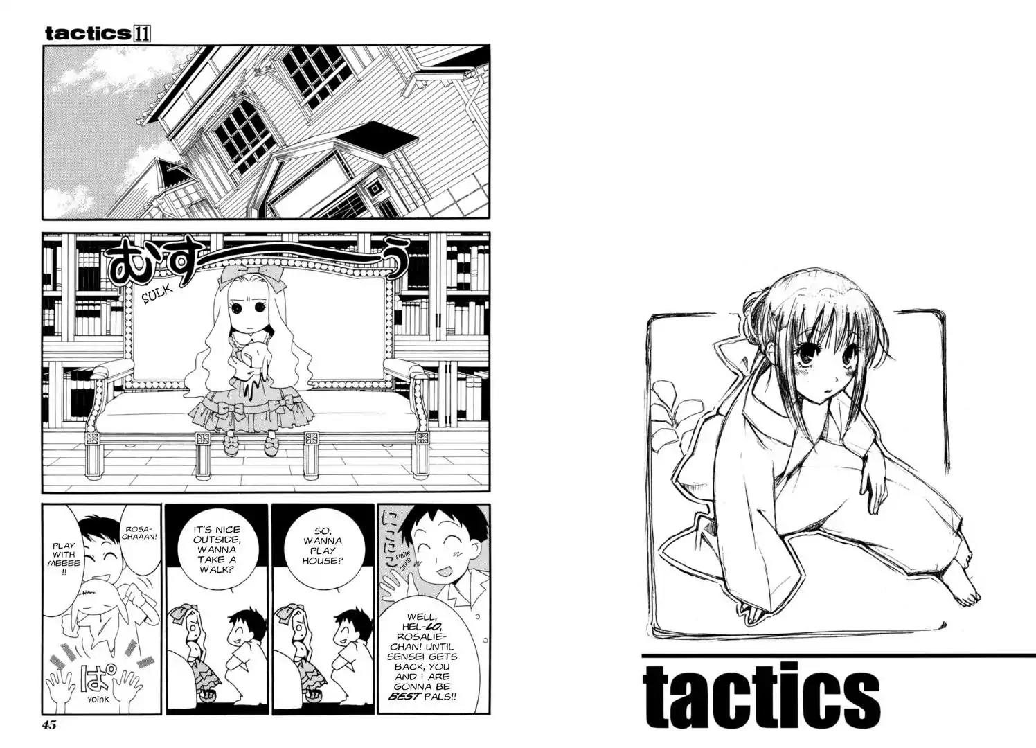 Tactics Chapter 0.5 page 3 - Vol.11 Side Story: Dragonfly Beard Anecdotes: Rosalie