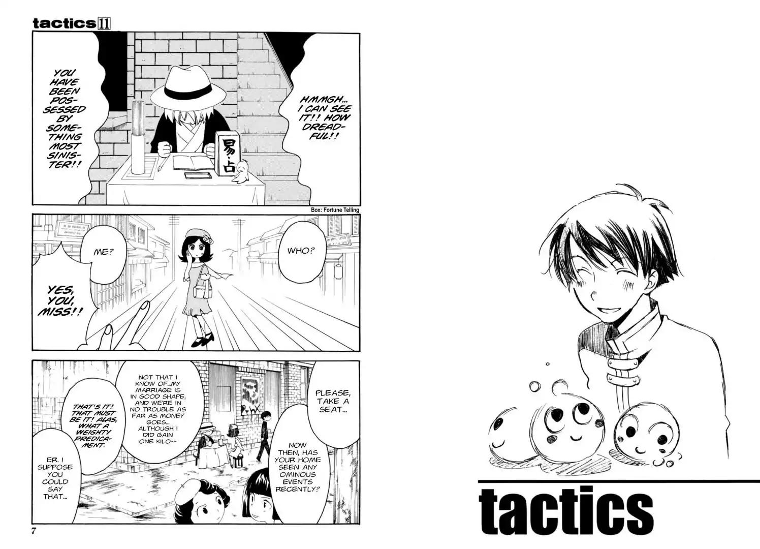 Tactics Chapter 0 page 5 - Chapter 0: Vol.11 Side Story: Dragonfly Beard Anecdotes: Maneki-neko