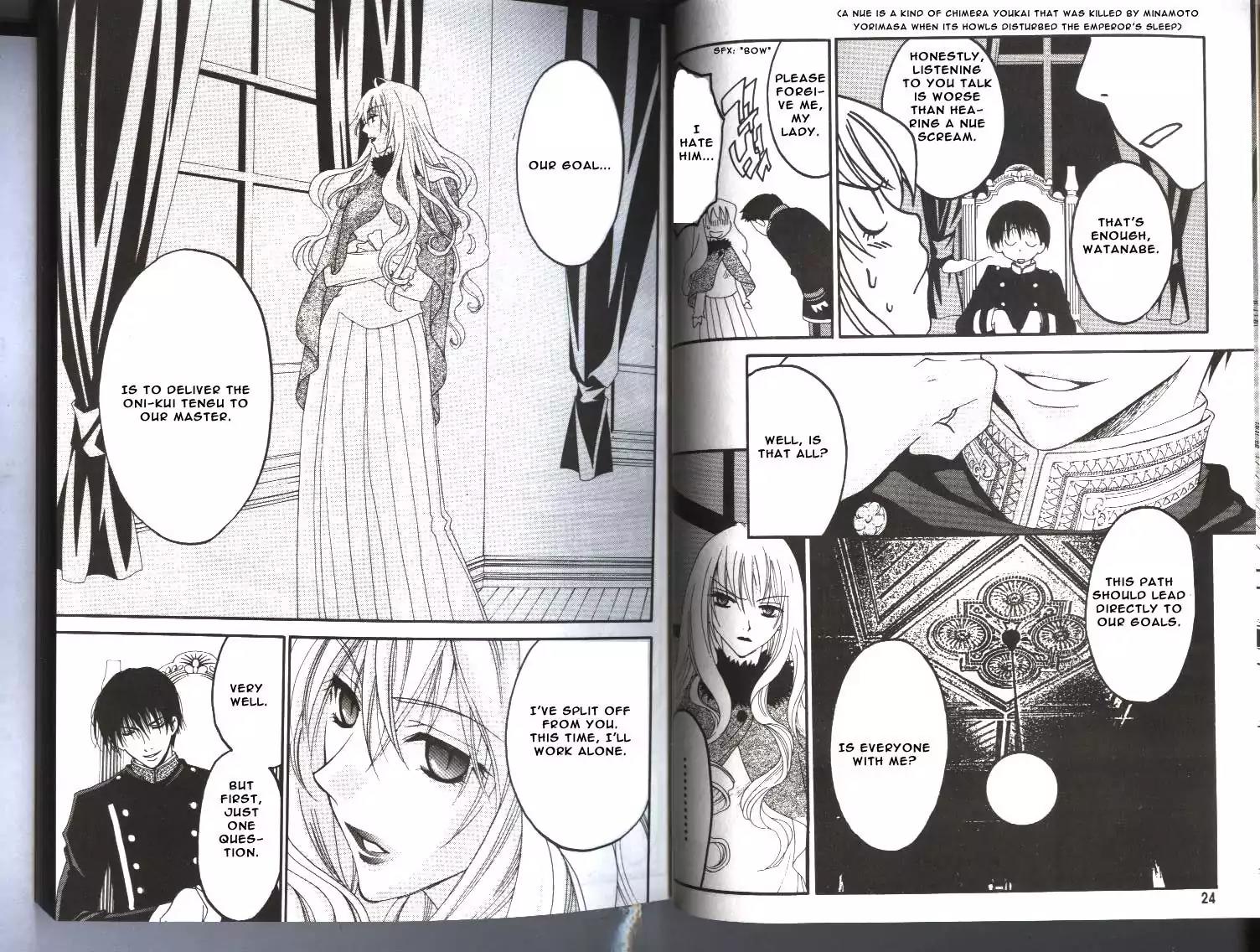 Tactics Chapter 11 page 12 - Chapter 11: Memoirs of a Demon-Eating Tengu: The Fuji Tales (Kiyohime Stage)