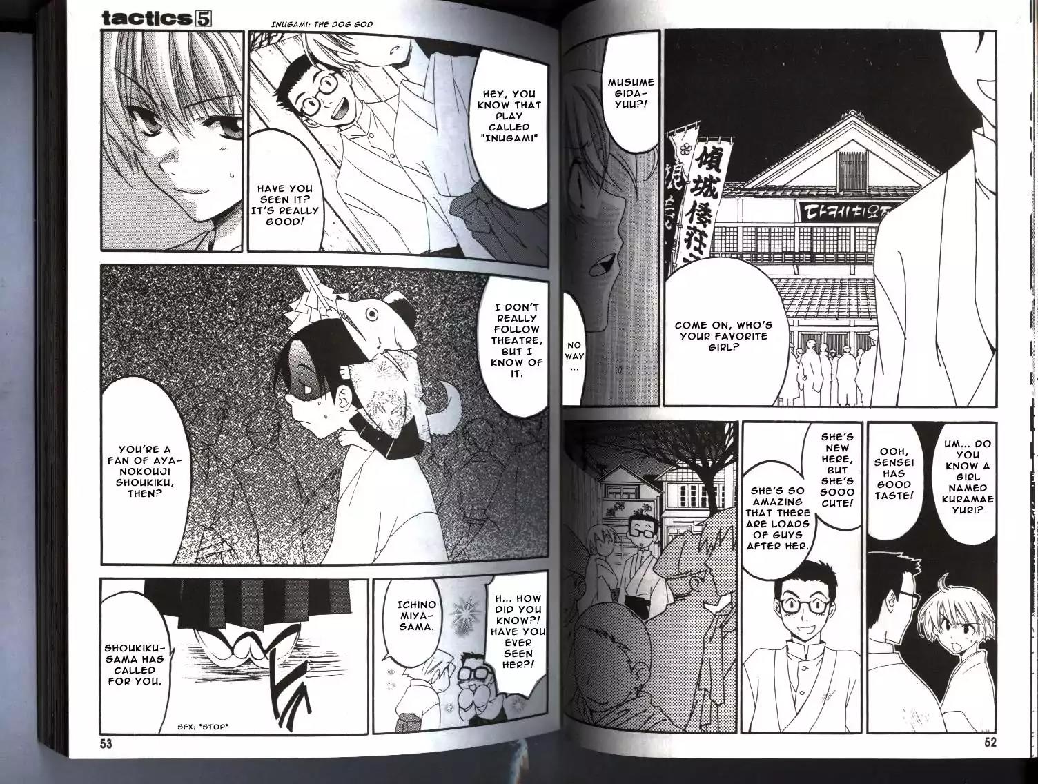 Tactics Chapter 11 page 26 - Chapter 11: Memoirs of a Demon-Eating Tengu: The Fuji Tales (Kiyohime Stage)
