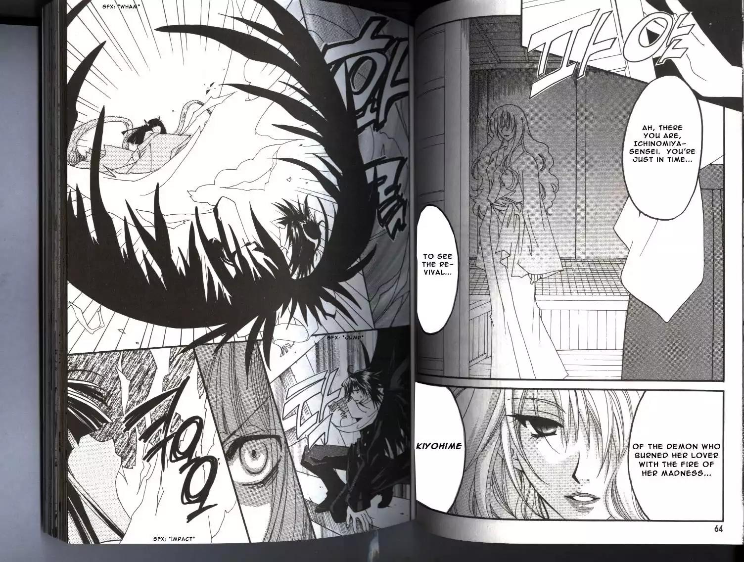 Tactics Chapter 11 page 32 - Chapter 11: Memoirs of a Demon-Eating Tengu: The Fuji Tales (Kiyohime Stage)