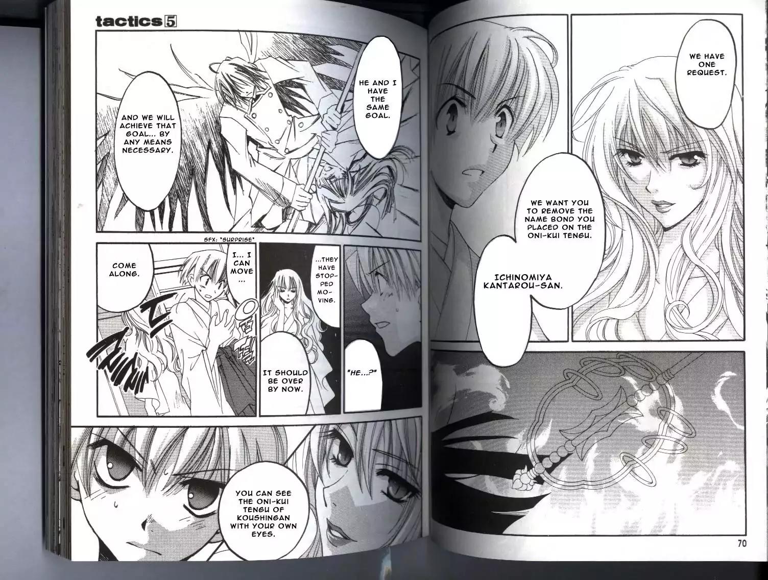 Tactics Chapter 11 page 35 - Chapter 11: Memoirs of a Demon-Eating Tengu: The Fuji Tales (Kiyohime Stage)