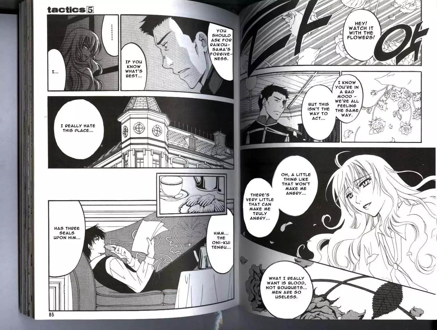 Tactics Chapter 11 page 42 - Chapter 11: Memoirs of a Demon-Eating Tengu: The Fuji Tales (Kiyohime Stage)