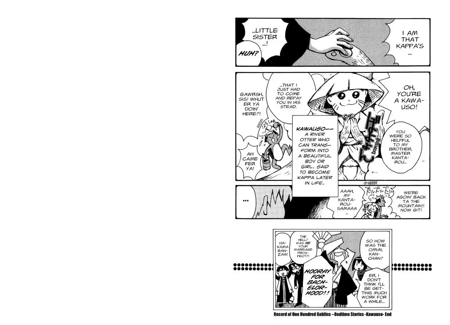 Tactics Chapter 21.9 page 6 - Vol.9 Record of One Hundred Goblins - Bedtime Stories (Kawauso)