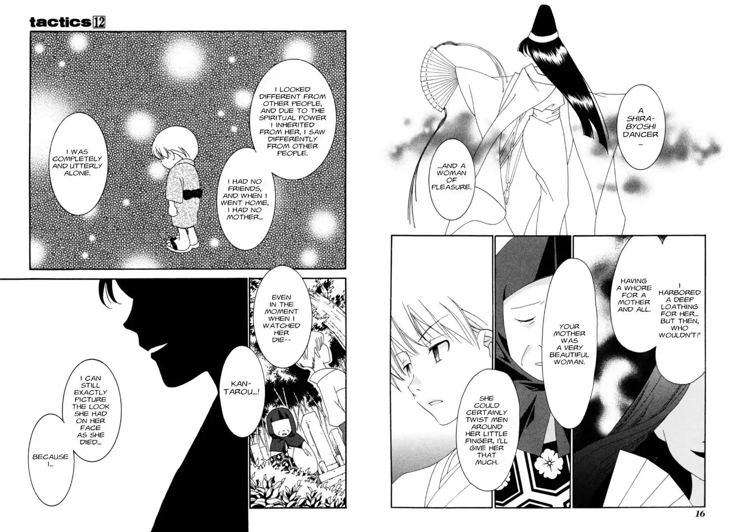 Tactics Chapter 28 page 10 - Chapter 28: Satire of a Red-Eyed Pomegranate Fiend - Kishimojin Part I