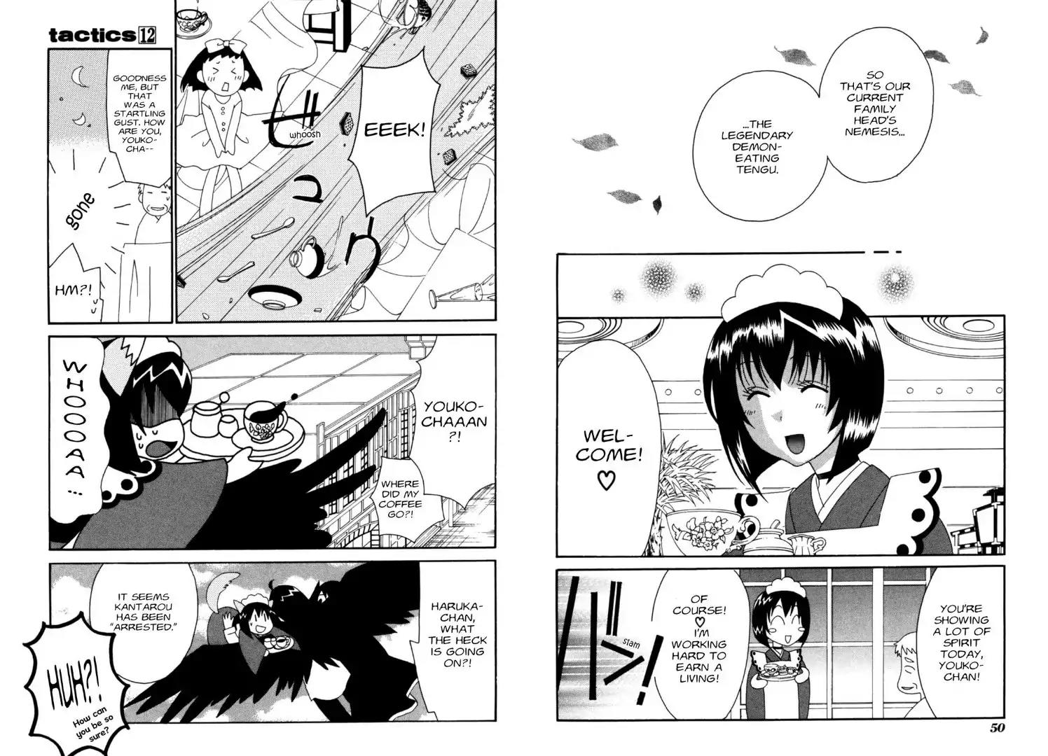 Tactics Chapter 29 page 10 - Chapter 29: Satire of a Red-Eyed Pomegranate Fiend - Kishimojin Part II