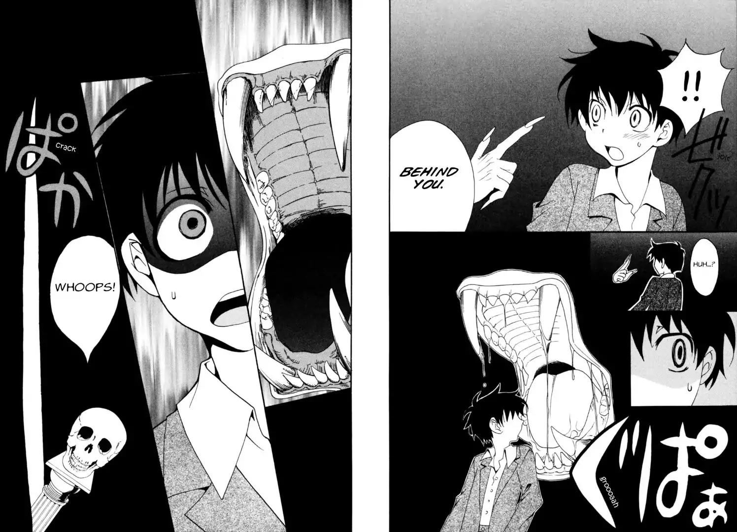 Tactics Chapter 32 page 12 - Chapter 32: Satire of a Red-Eyed Pomegranate Fiend - Kishimojin Part V