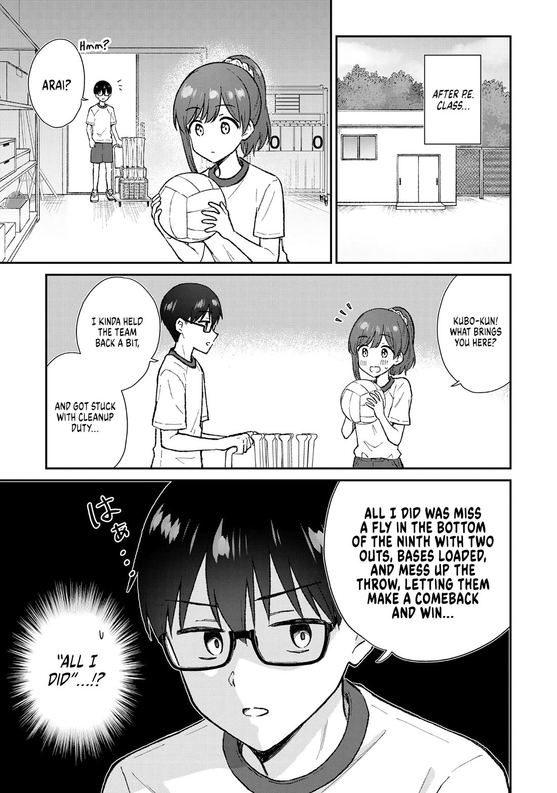 Tactless Kubo Wants to Understand Real Love Chapter 4 page 1 - Chapter 4