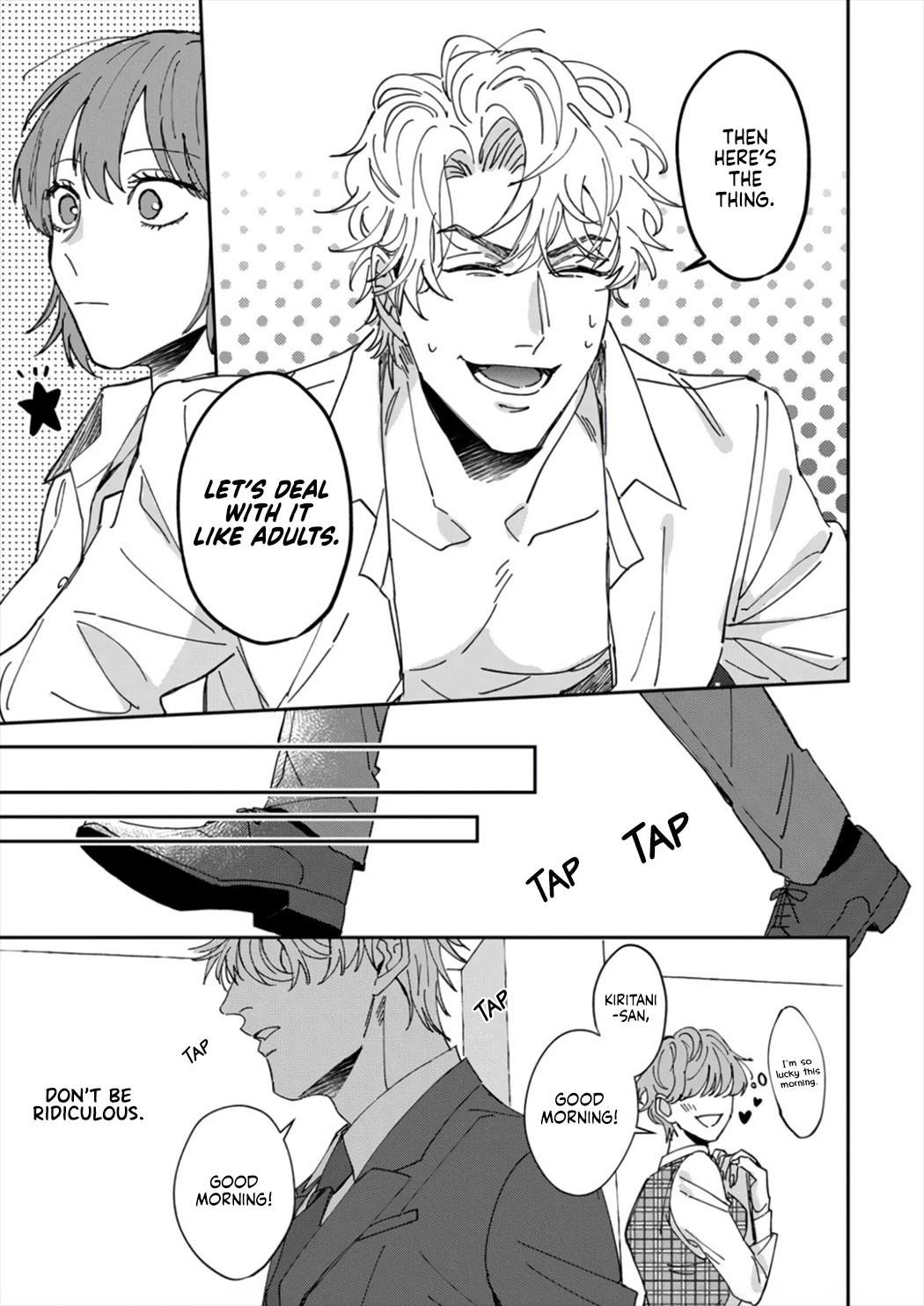 Tada no Renai Nanka de Kikkonai -Kojirase Joushi to Fechina Buka- Chapter 2 page 8 - Chapter 2