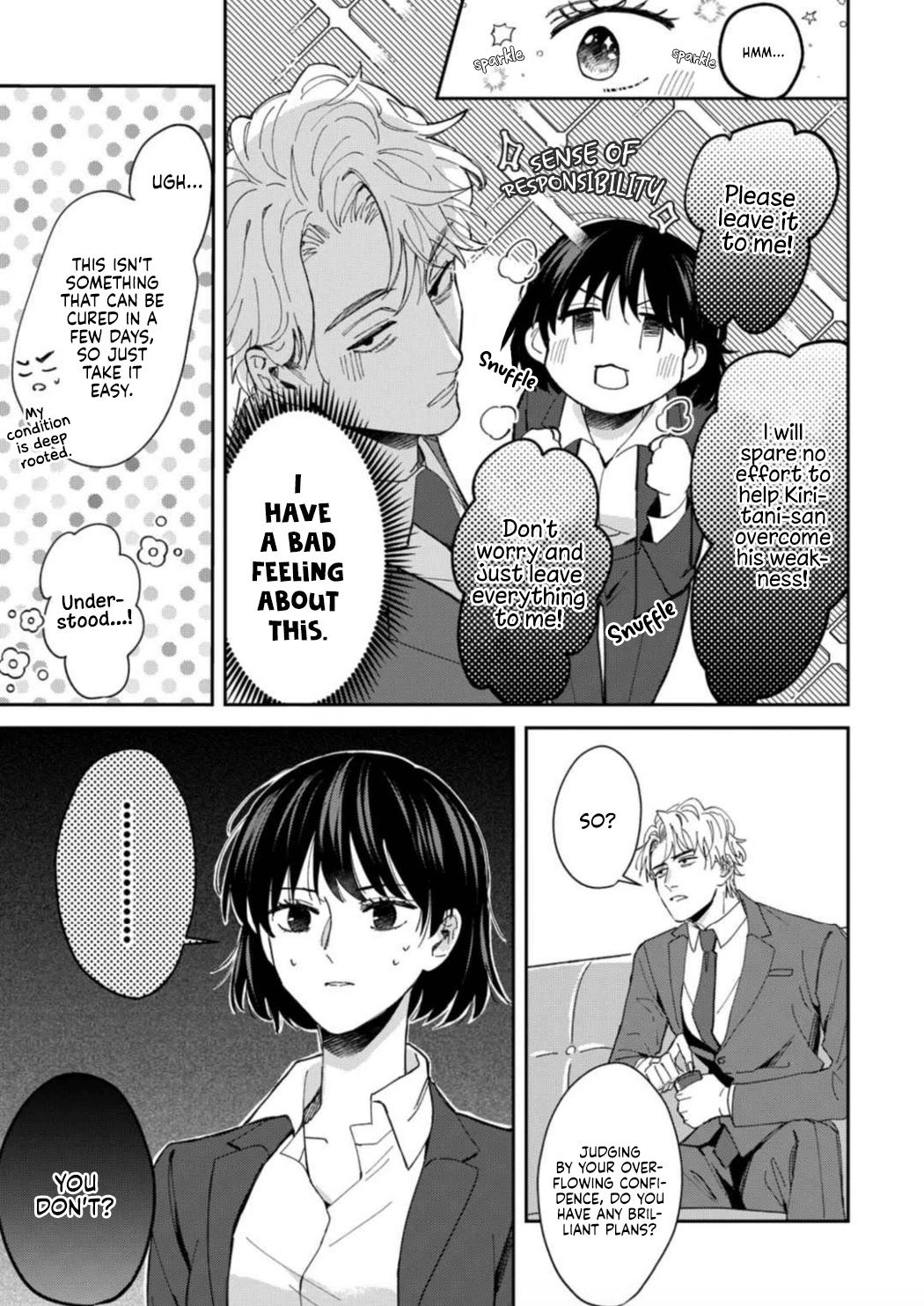 Tada no Renai Nanka de Kikkonai -Kojirase Joushi to Fechina Buka- Chapter 3 page 8 - Chapter 3