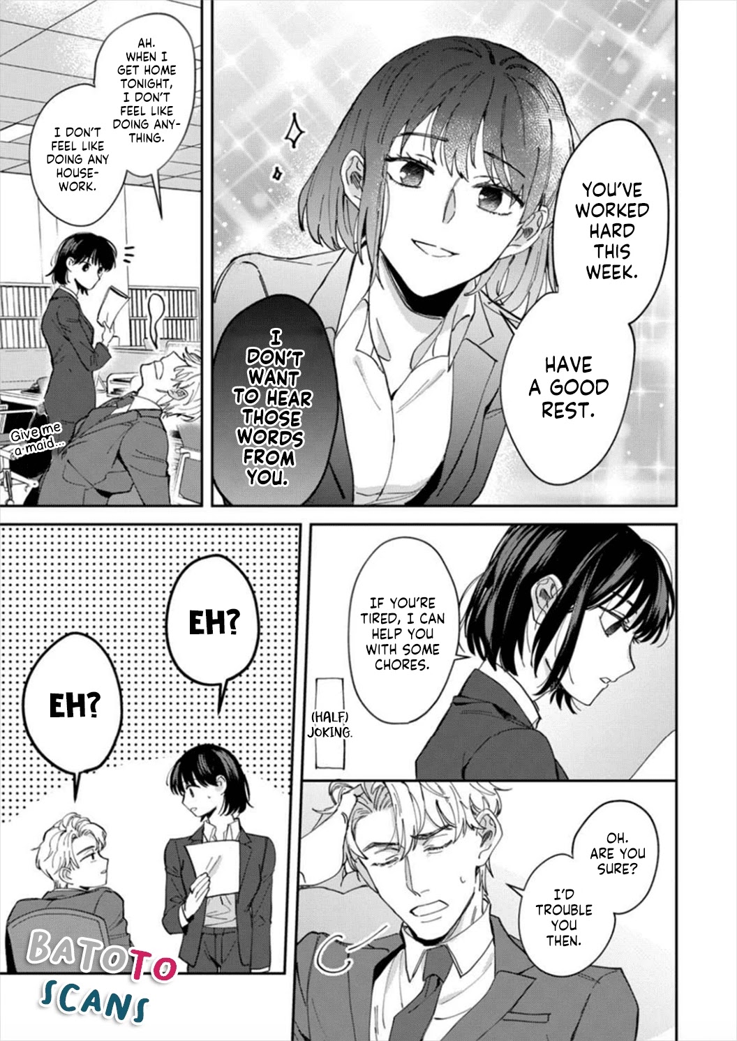 Tada no Renai Nanka de Kikkonai -Kojirase Joushi to Fechina Buka- Chapter 4 page 25 - Chapter 4