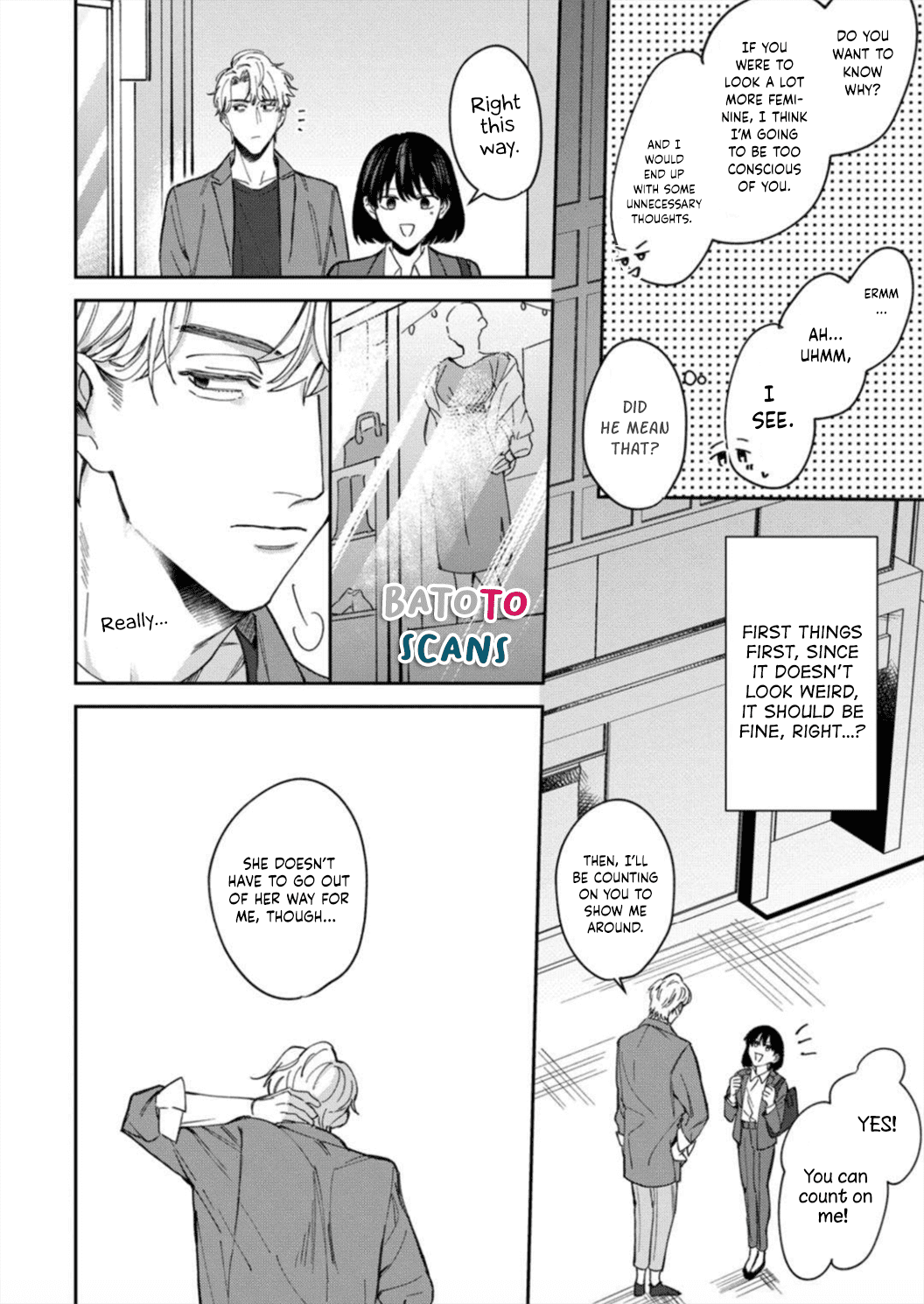 Tada no Renai Nanka de Kikkonai -Kojirase Joushi to Fechina Buka- Chapter 6 page 9 - Chapter 6