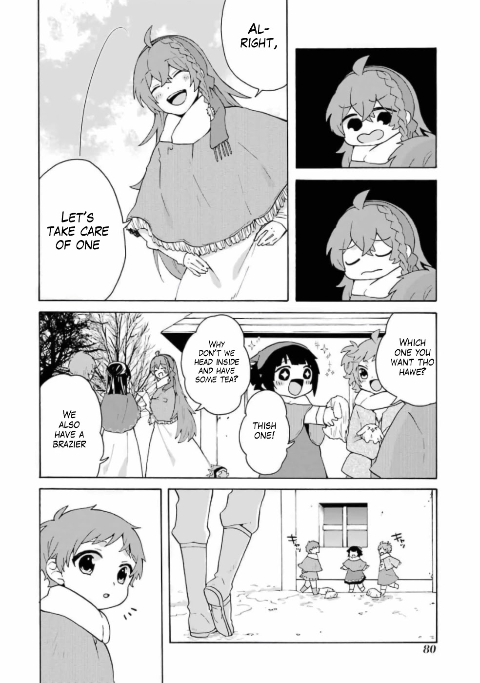 Tada Shiawasena Isekai Kazoku Seikatsu Chapter 10 page 13 - Chapter 10: Winter is Here!