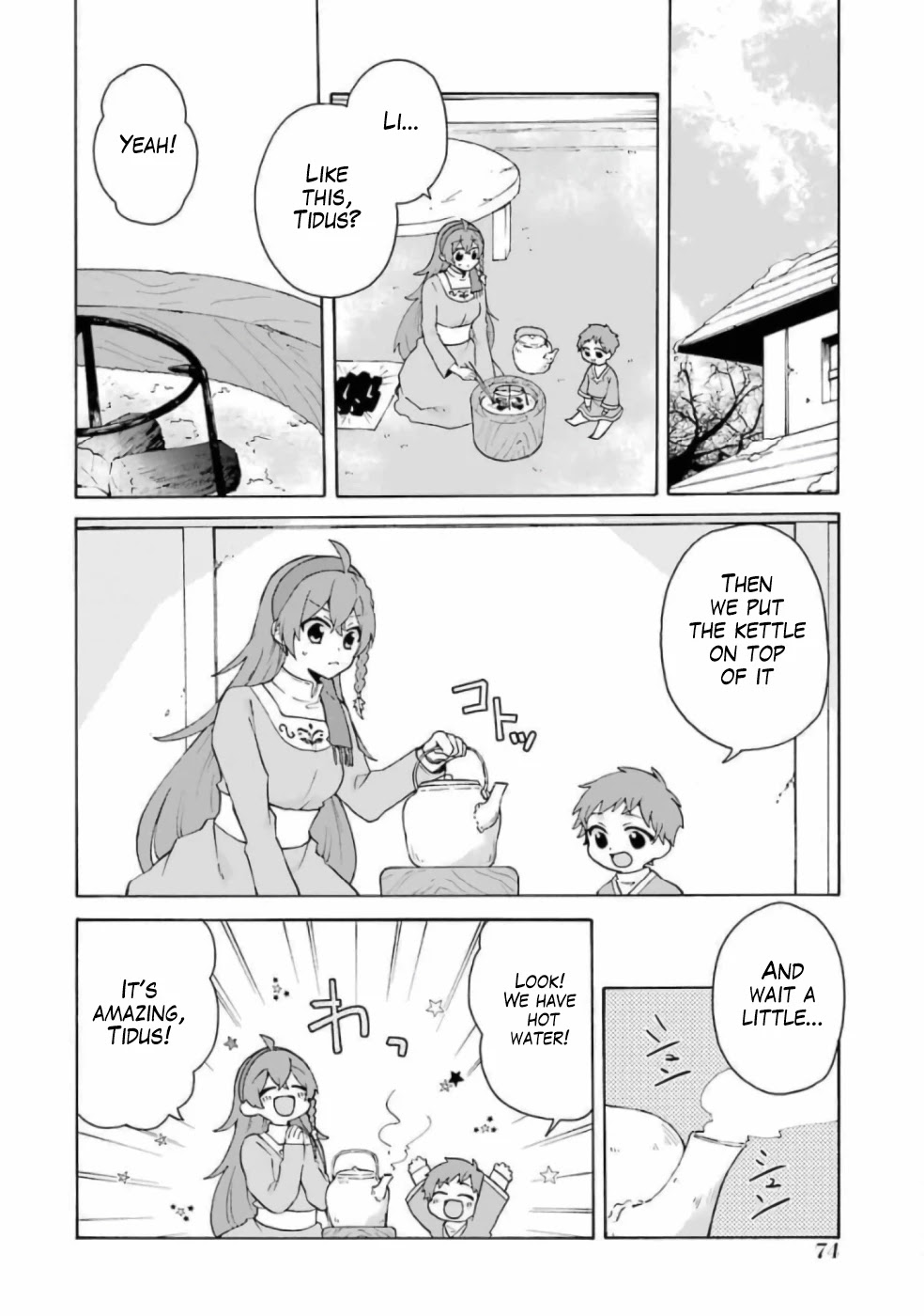 Tada Shiawasena Isekai Kazoku Seikatsu Chapter 10 page 7 - Chapter 10: Winter is Here!