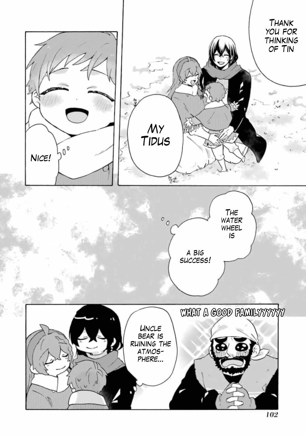Tada Shiawasena Isekai Kazoku Seikatsu Chapter 11 page 21 - Chapter 11: I Want to Make Wheels!!