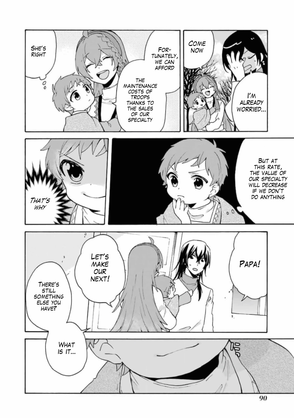 Tada Shiawasena Isekai Kazoku Seikatsu Chapter 11 page 9 - Chapter 11: I Want to Make Wheels!!