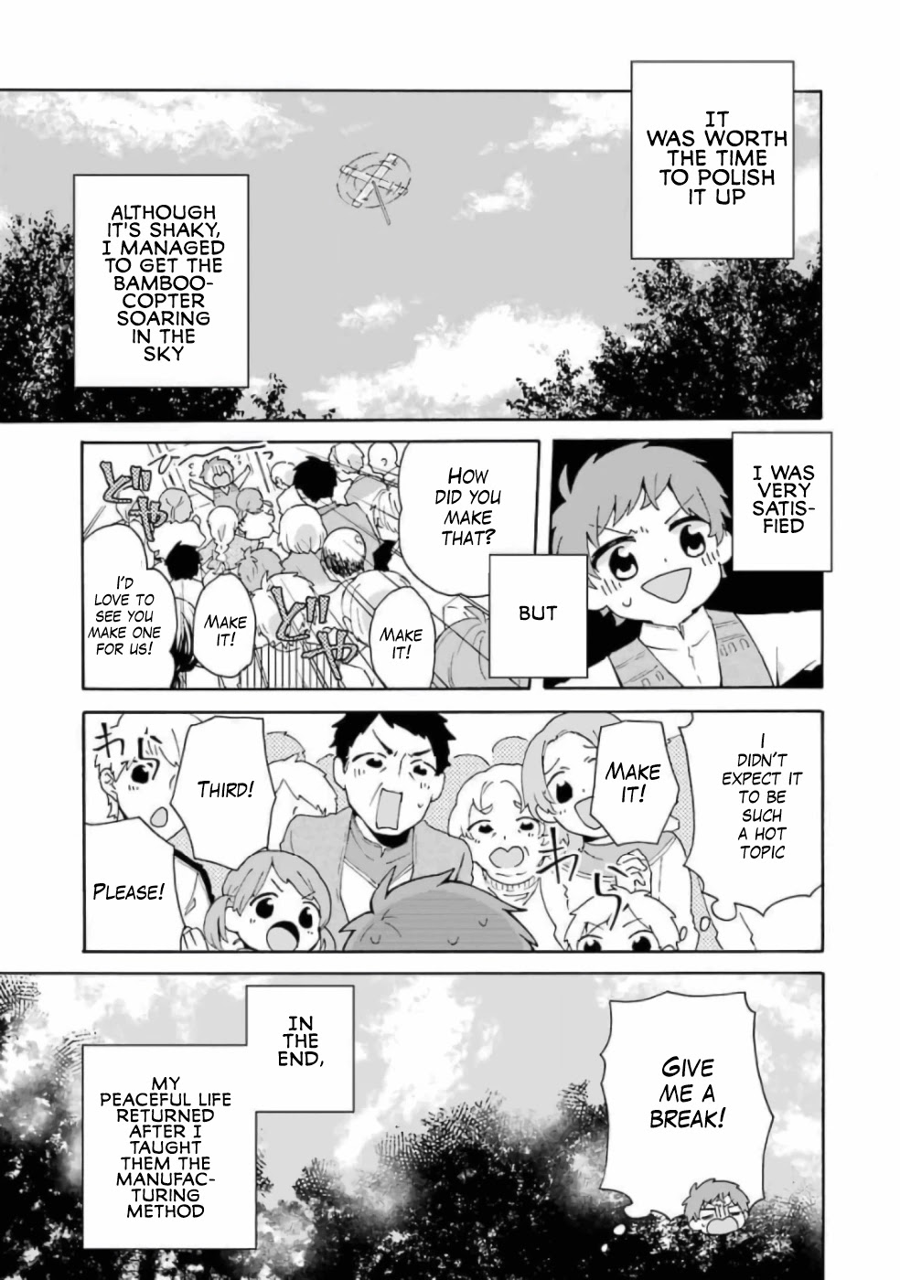 Tada Shiawasena Isekai Kazoku Seikatsu Chapter 13.5 page 10 - Chapter 13.5: Extra Chapter: The First Thing I did when I got a Knife