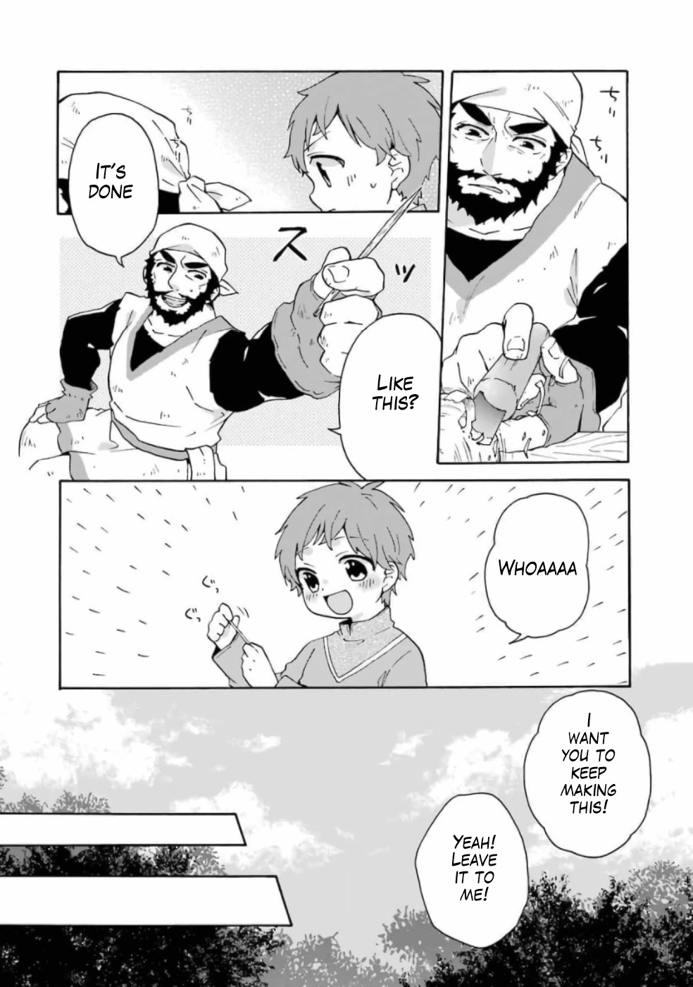 Tada Shiawasena Isekai Kazoku Seikatsu Chapter 13.5 page 15 - Chapter 13.5: Extra Chapter: The First Thing I did when I got a Knife