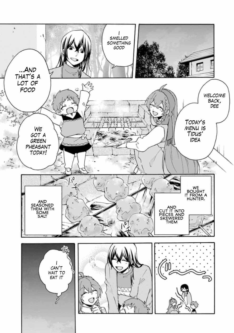 Tada Shiawasena Isekai Kazoku Seikatsu Chapter 13.5 page 16 - Chapter 13.5: Extra Chapter: The First Thing I did when I got a Knife