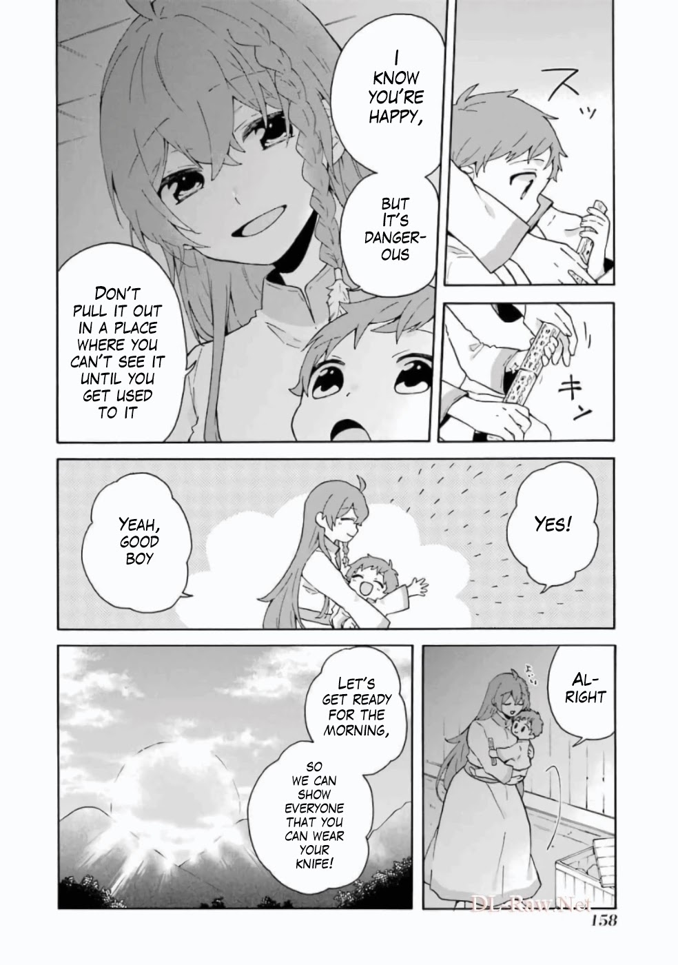 Tada Shiawasena Isekai Kazoku Seikatsu Chapter 13.5 page 3 - Chapter 13.5: Extra Chapter: The First Thing I did when I got a Knife