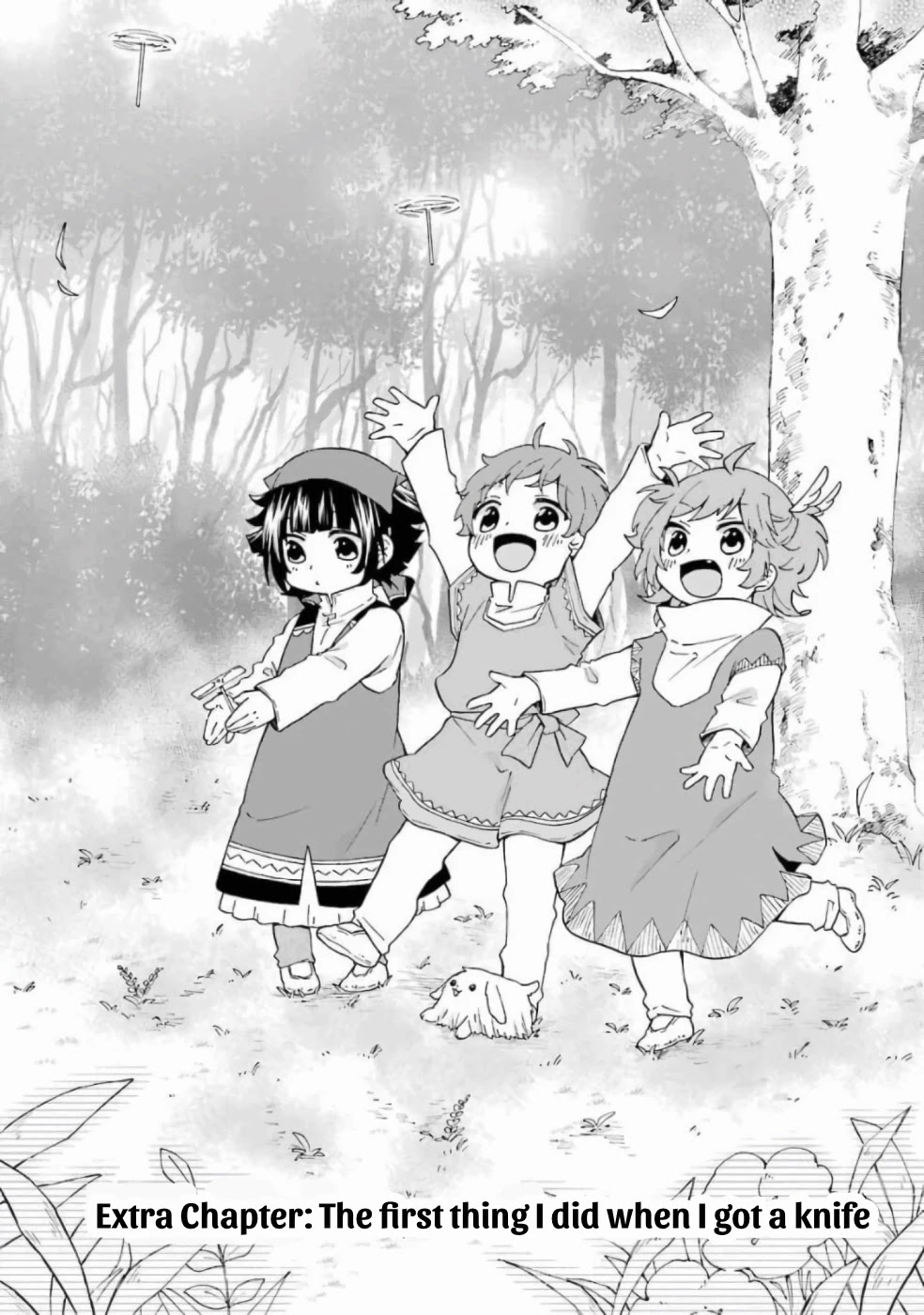 Tada Shiawasena Isekai Kazoku Seikatsu Chapter 13.5 page 4 - Chapter 13.5: Extra Chapter: The First Thing I did when I got a Knife