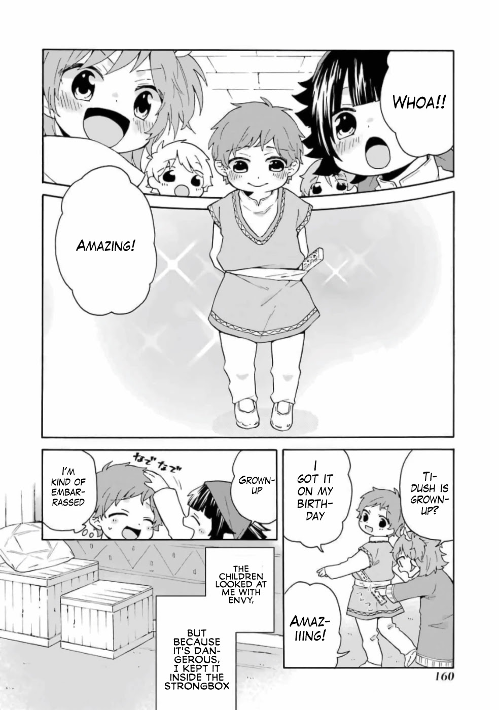 Tada Shiawasena Isekai Kazoku Seikatsu Chapter 13.5 page 5 - Chapter 13.5: Extra Chapter: The First Thing I did when I got a Knife