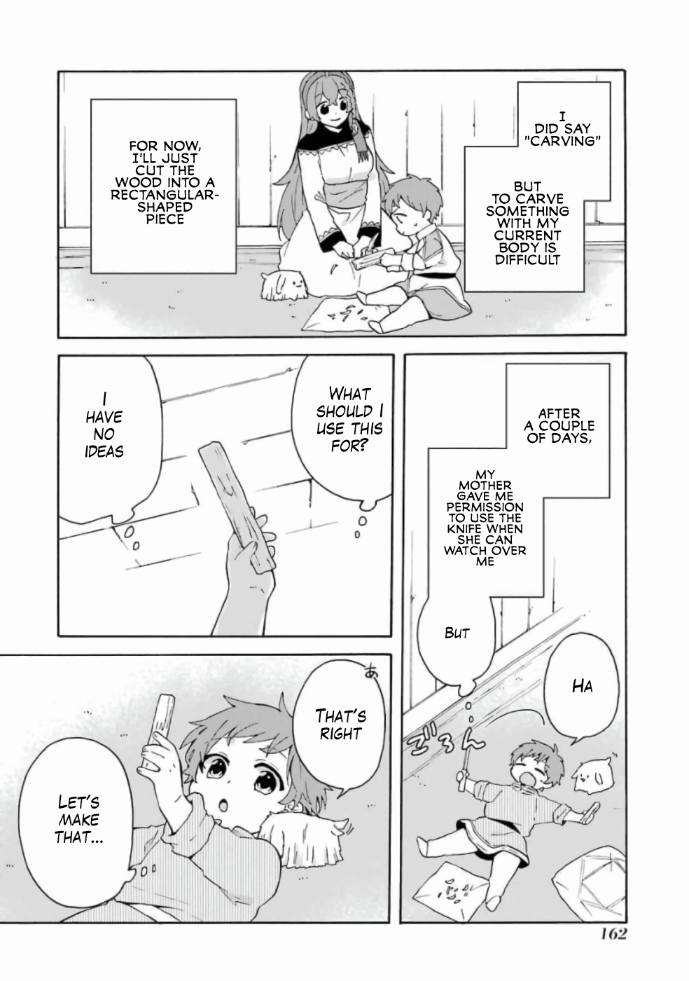 Tada Shiawasena Isekai Kazoku Seikatsu Chapter 13.5 page 7 - Chapter 13.5: Extra Chapter: The First Thing I did when I got a Knife