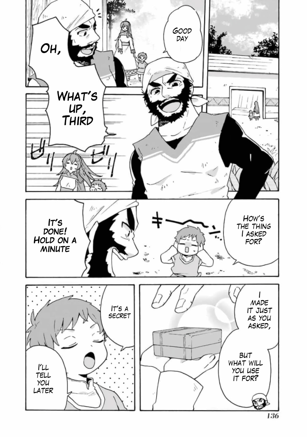 Tada Shiawasena Isekai Kazoku Seikatsu Chapter 13 page 5 - Chapter 13: Is hair the most important thing after life?