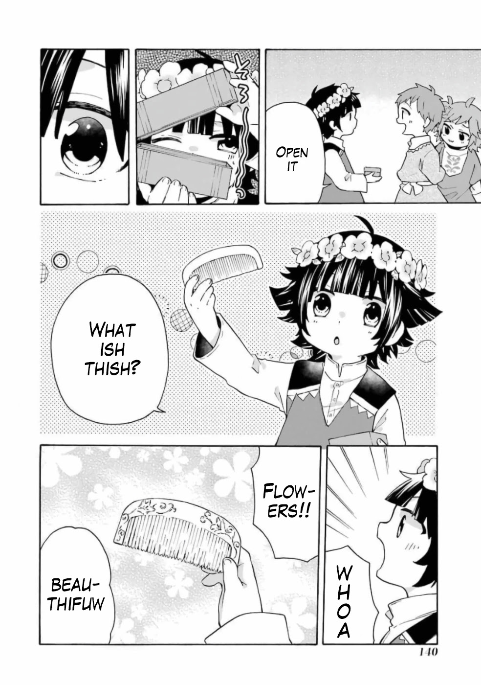 Tada Shiawasena Isekai Kazoku Seikatsu Chapter 13 page 9 - Chapter 13: Is hair the most important thing after life?