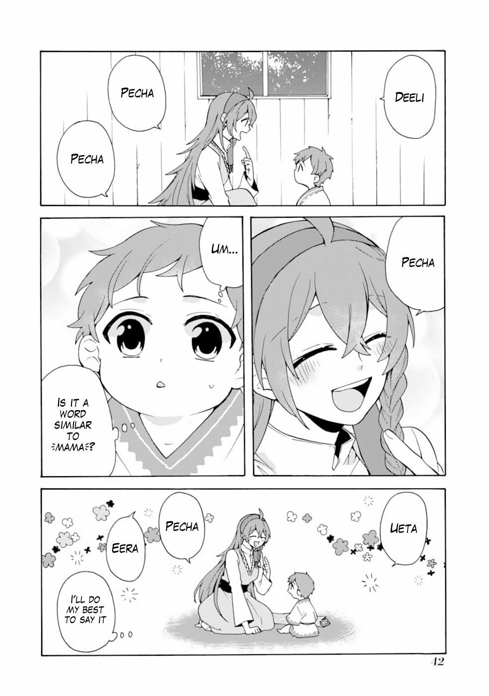 Tada Shiawasena Isekai Kazoku Seikatsu Chapter 2 page 11 - Chapter 2: There are so many new things!!