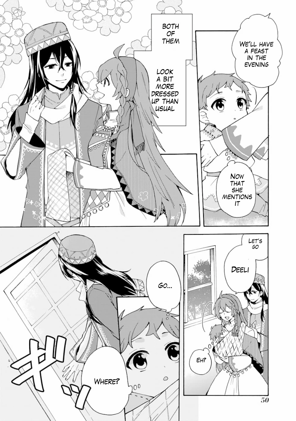 Tada Shiawasena Isekai Kazoku Seikatsu Chapter 2 page 19 - Chapter 2: There are so many new things!!