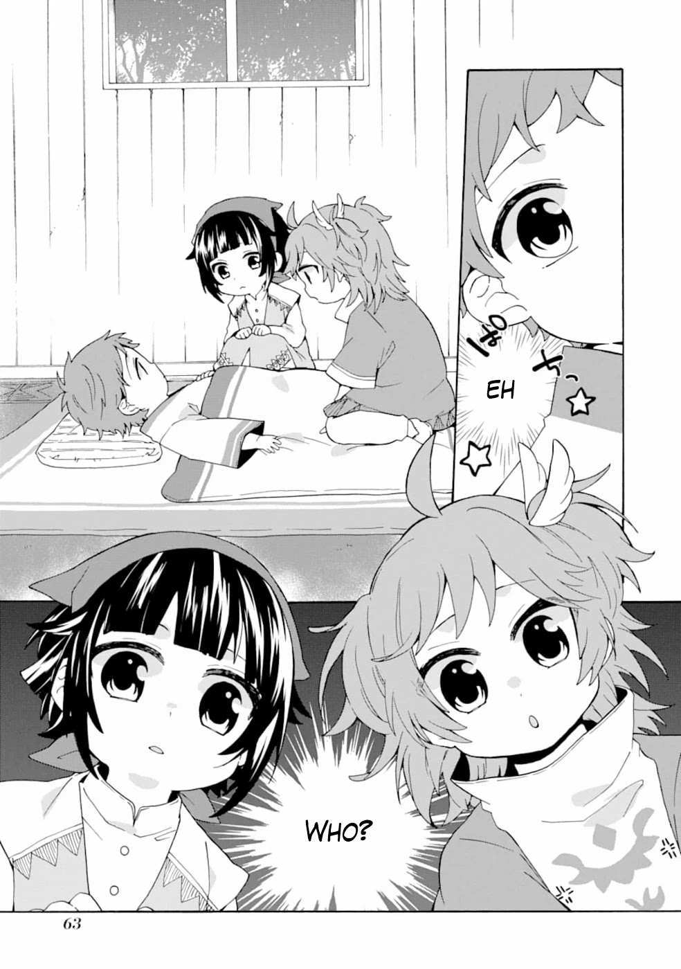 Tada Shiawasena Isekai Kazoku Seikatsu Chapter 2 page 32 - Chapter 2: There are so many new things!!