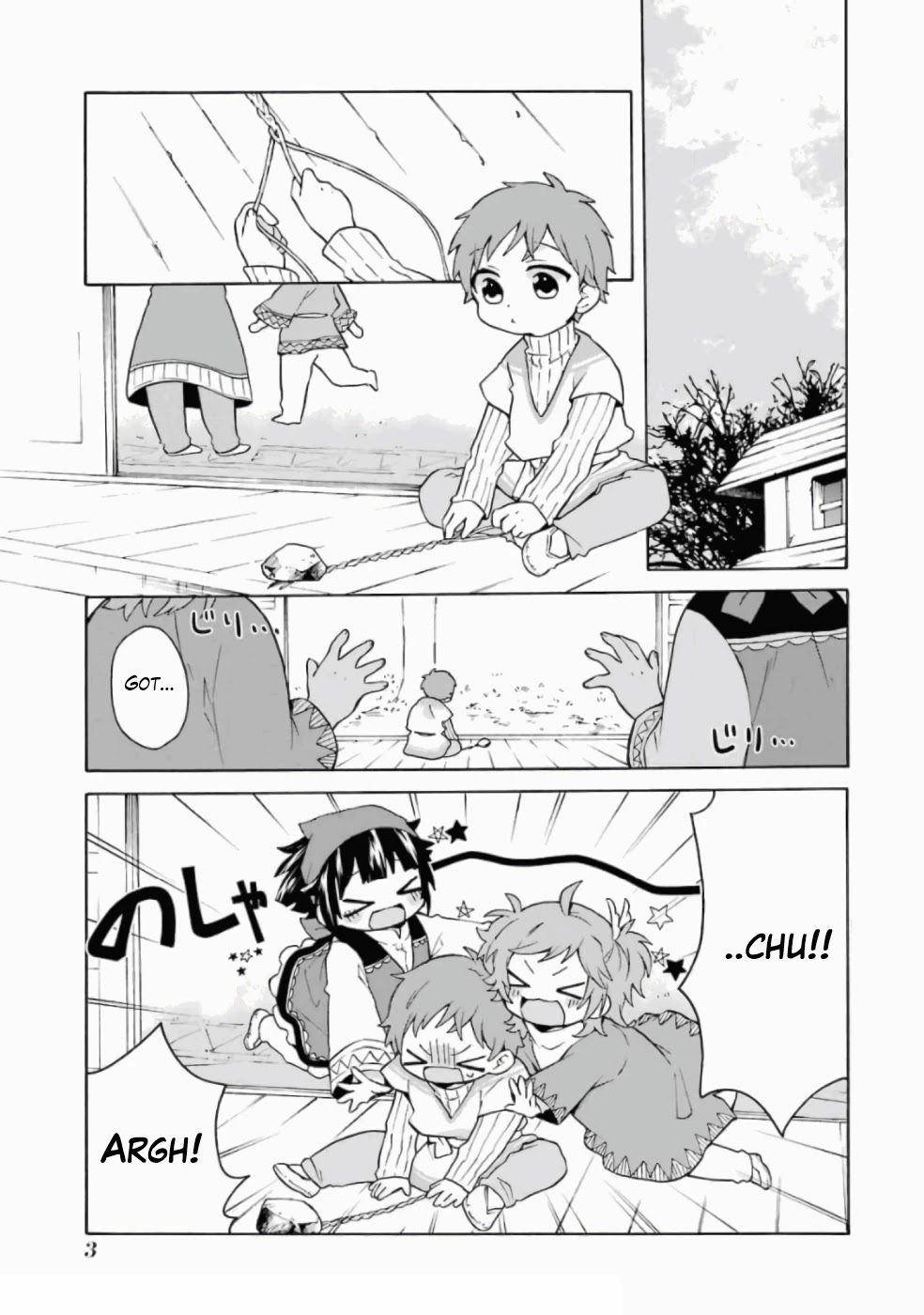 Tada Shiawasena Isekai Kazoku Seikatsu Chapter 7 page 2 - Chapter 7: I want to make a weapon that can protect everyone!!