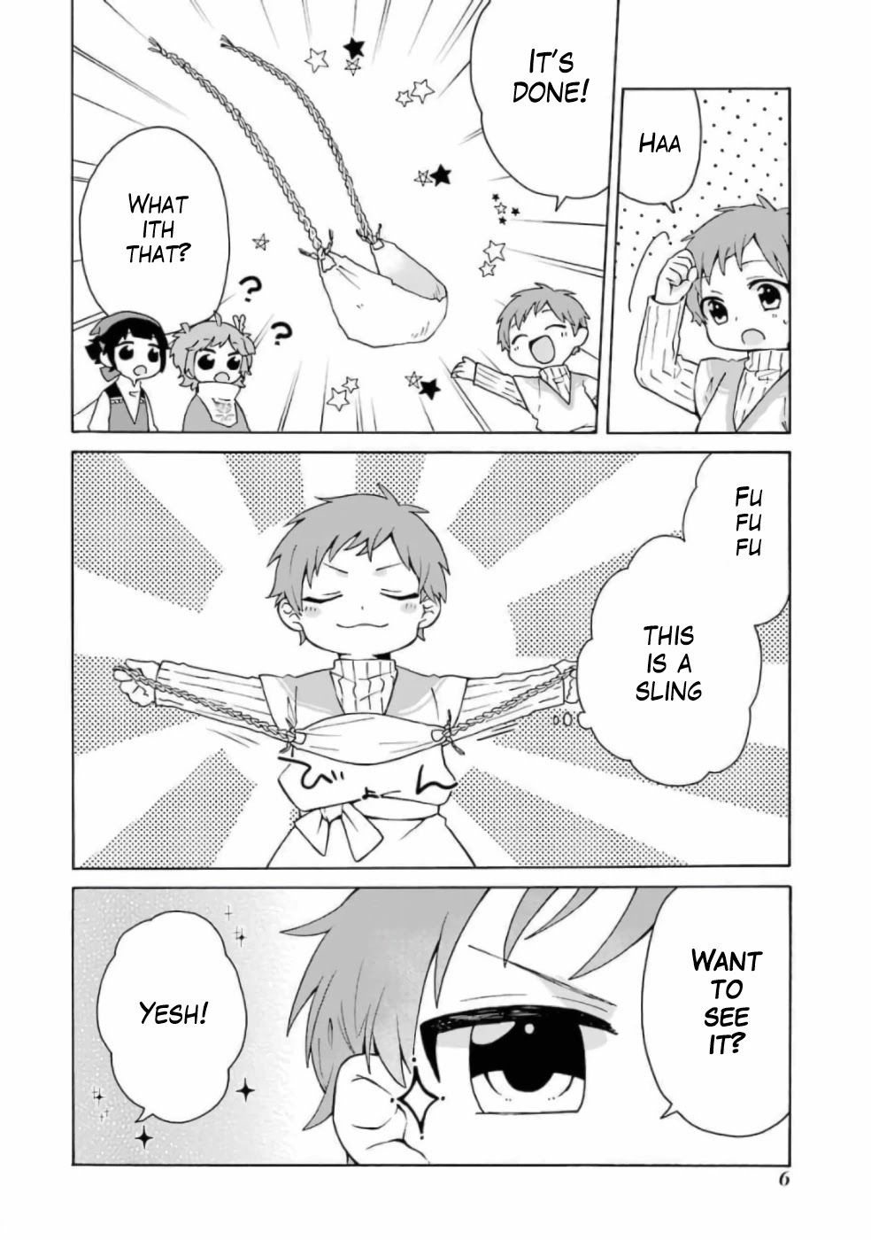 Tada Shiawasena Isekai Kazoku Seikatsu Chapter 7 page 5 - Chapter 7: I want to make a weapon that can protect everyone!!