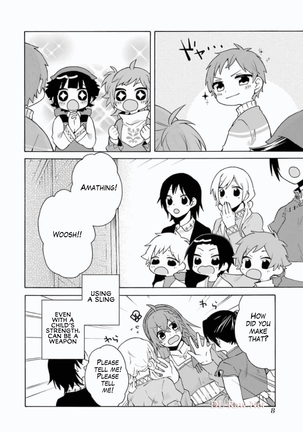 Tada Shiawasena Isekai Kazoku Seikatsu Chapter 7 page 7 - Chapter 7: I want to make a weapon that can protect everyone!!