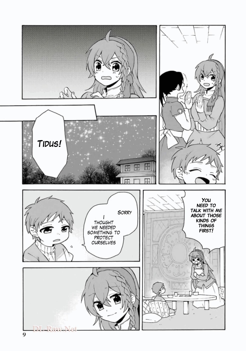 Tada Shiawasena Isekai Kazoku Seikatsu Chapter 7 page 8 - Chapter 7: I want to make a weapon that can protect everyone!!