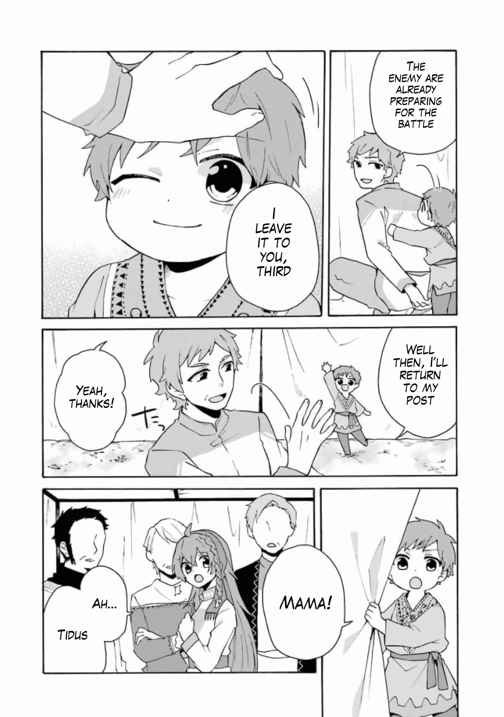 Tada Shiawasena Isekai Kazoku Seikatsu Chapter 8 page 13 - Chapter 8: Outbreak of war!!