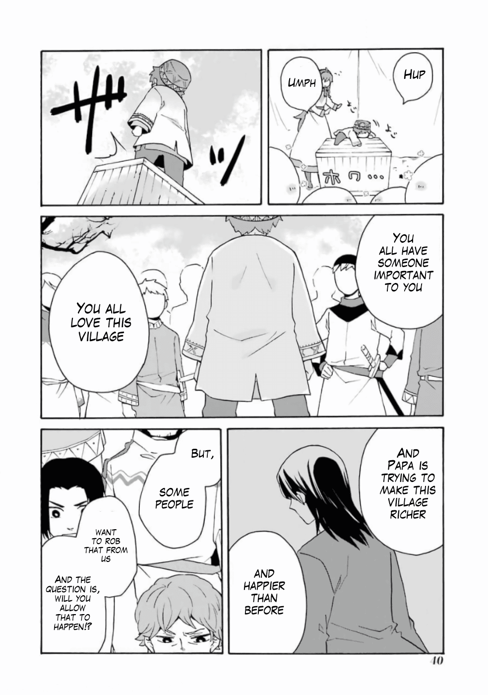 Tada Shiawasena Isekai Kazoku Seikatsu Chapter 8 page 17 - Chapter 8: Outbreak of war!!