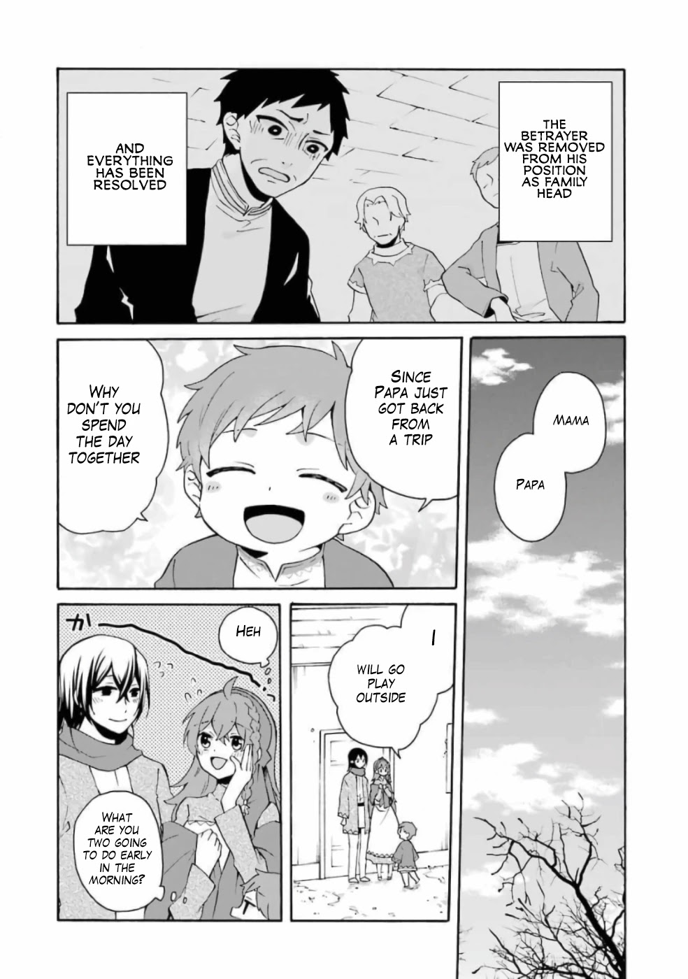 Tada Shiawasena Isekai Kazoku Seikatsu Chapter 9 page 21 - Chapter 9: Vedain!!